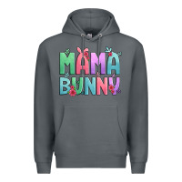 Rock easter floral mama bunny Premium Hoodie - Artiststas