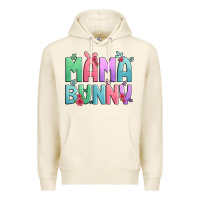 Easter Floral Mama Bunny Premium Hoodie | Teevron