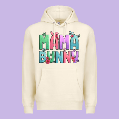 Easter Floral Mama Bunny Premium Hoodie Designed By Artiststas