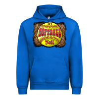 Cobalt it's softball y'all Urban Hoodie - LillyAllenDesigns