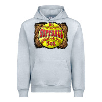 Heather Grey it's softball y'all Urban Hoodie - LillyAllenDesigns