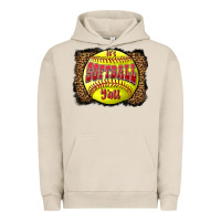 Pigment French Oak it's softball y'all Urban Hoodie - LillyAllenDesigns
