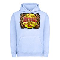 Pigment Grape Ice it's softball y'all Urban Hoodie - LillyAllenDesigns