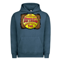 Pigment Midnight Navy it's softball y'all Urban Hoodie - LillyAllenDesigns
