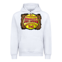 White it's softball y'all Urban Hoodie - LillyAllenDesigns