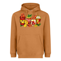 Meerkat crawfish coffee cups Heavyweight Hoodie - Zillion Design Studio