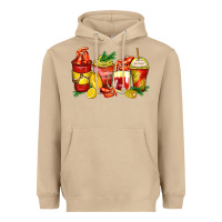 Mushroom crawfish coffee cups Heavyweight Hoodie - Zillion Design Studio