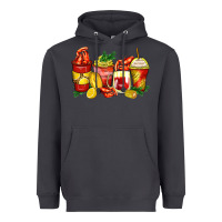 Smoke crawfish coffee cups Heavyweight Hoodie - Zillion Design Studio