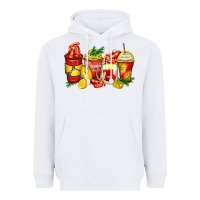 White crawfish coffee cups Heavyweight Hoodie - Zillion Design Studio