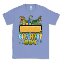 Colony Blue customized dinosaur birthday boy Classic Tee - MaliasSmallBusiness