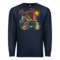 Navy summer Premium Sweatshirt - SublimationCraftShop