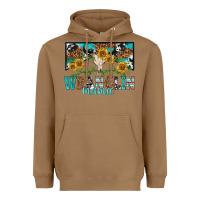 Toasted Coconut wranglin mama Heavyweight Hoodie - texasbilliewilder