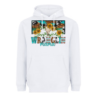 White wranglin mama Heavyweight Hoodie - texasbilliewilder