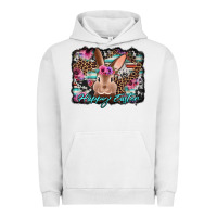 Pigment Lunar Rock happy easter bunny western background Urban Hoodie - Jasminsmagicworld