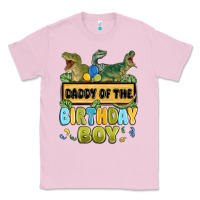 Bubblegum Pink daddy of the birthday boy Classic Tee - MaliasSmallBusiness