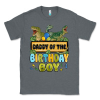 Charcoal Heather daddy of the birthday boy Classic Tee - MaliasSmallBusiness