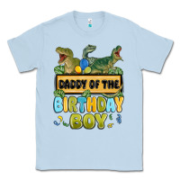 Dusty Blue daddy of the birthday boy Classic Tee - MaliasSmallBusiness