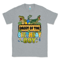 Heather Grey daddy of the birthday boy Classic Tee - MaliasSmallBusiness