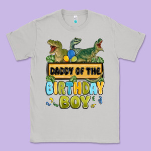 Daddy Of The Birthday Boy Classic Tee Designed By Maliassmallbusiness