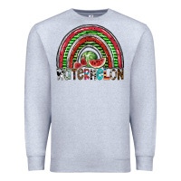 Heather Grey watermelon Premium Sweatshirt - SublimationCraftShop