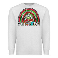 Oatmeal Heather watermelon Premium Sweatshirt - SublimationCraftShop