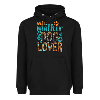 Black wife mother dog lover with paws Heavyweight Hoodie - texasbilliewilder