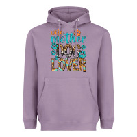 Lavender wife mother dog lover with paws Heavyweight Hoodie - texasbilliewilder