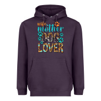 Plum wife mother dog lover with paws Heavyweight Hoodie - texasbilliewilder