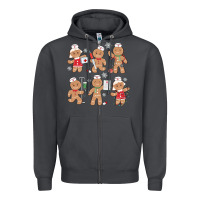 Smoke nurse gingerbread Zipper Hoodie - MaliasSmallBusiness