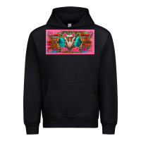 Black western baby boer goat pink flowers serape leopard pink glitter patter Urban Hoodie - BarkalooDesign