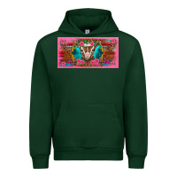 Forest Green western baby boer goat pink flowers serape leopard pink glitter patter Urban Hoodie - BarkalooDesign