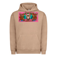 Pigment Burro western baby boer goat pink flowers serape leopard pink glitter patter Urban Hoodie - BarkalooDesign