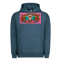 Pigment Midnight Navy western baby boer goat pink flowers serape leopard pink glitter patter Urban Hoodie - BarkalooDesign