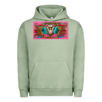 Pigment Oil Green western baby boer goat pink flowers serape leopard pink glitter patter Urban Hoodie - BarkalooDesign
