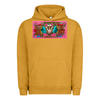 Pigment Peanut Butter western baby boer goat pink flowers serape leopard pink glitter patter Urban Hoodie - BarkalooDesign