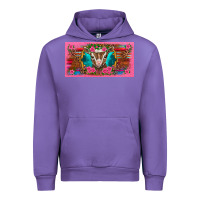 Tulip western baby boer goat pink flowers serape leopard pink glitter patter Urban Hoodie - BarkalooDesign