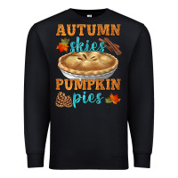 Black autumn skies pumpkin pies Premium Sweatshirt - HRA Design Shop