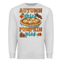 Dove Grey autumn skies pumpkin pies Premium Sweatshirt - HRA Design Shop