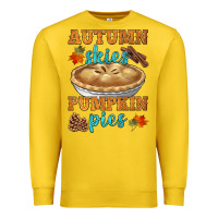 Lemon autumn skies pumpkin pies Premium Sweatshirt - HRA Design Shop