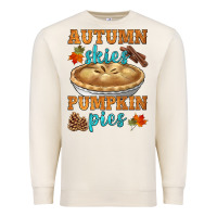Autumn Skies Pumpkin Pies Premium Sweatshirt | Teevron