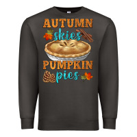 Smoke autumn skies pumpkin pies Premium Sweatshirt - HRA Design Shop
