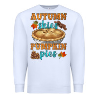 White autumn skies pumpkin pies Premium Sweatshirt - HRA Design Shop