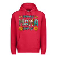 Cardinal because mama said so western sunflowers Premium Hoodie - Artiststas