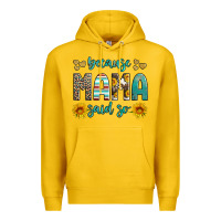 Lemon because mama said so western sunflowers Premium Hoodie - Artiststas