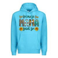 Ocean Blue because mama said so western sunflowers Premium Hoodie - Artiststas