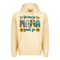 Pina Colada because mama said so western sunflowers Premium Hoodie - Artiststas