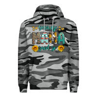 Slate Camo because mama said so western sunflowers Premium Hoodie - Artiststas