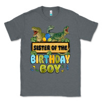 Charcoal Heather sister of the birthday boy Classic Tee - MaliasSmallBusiness