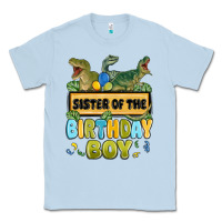 Dusty Blue sister of the birthday boy Classic Tee - MaliasSmallBusiness