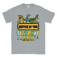 Heather Grey sister of the birthday boy Classic Tee - MaliasSmallBusiness